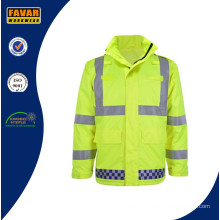 Hi-Vis Waterproof Traffic Police Jacket